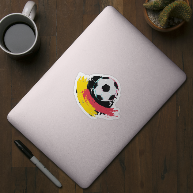 Glitch Football Ball and Strokes by AnnArtshock